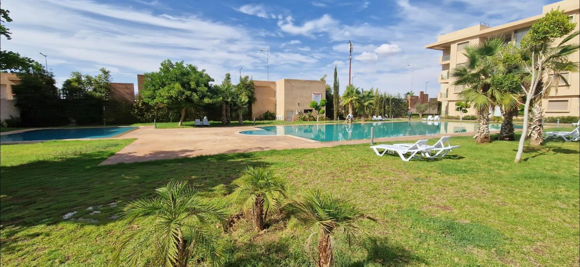 Cosy Appart Avec 2 Piscines, 2 Ch, 2 Sdb Marrakech Marrakesh Exterior foto